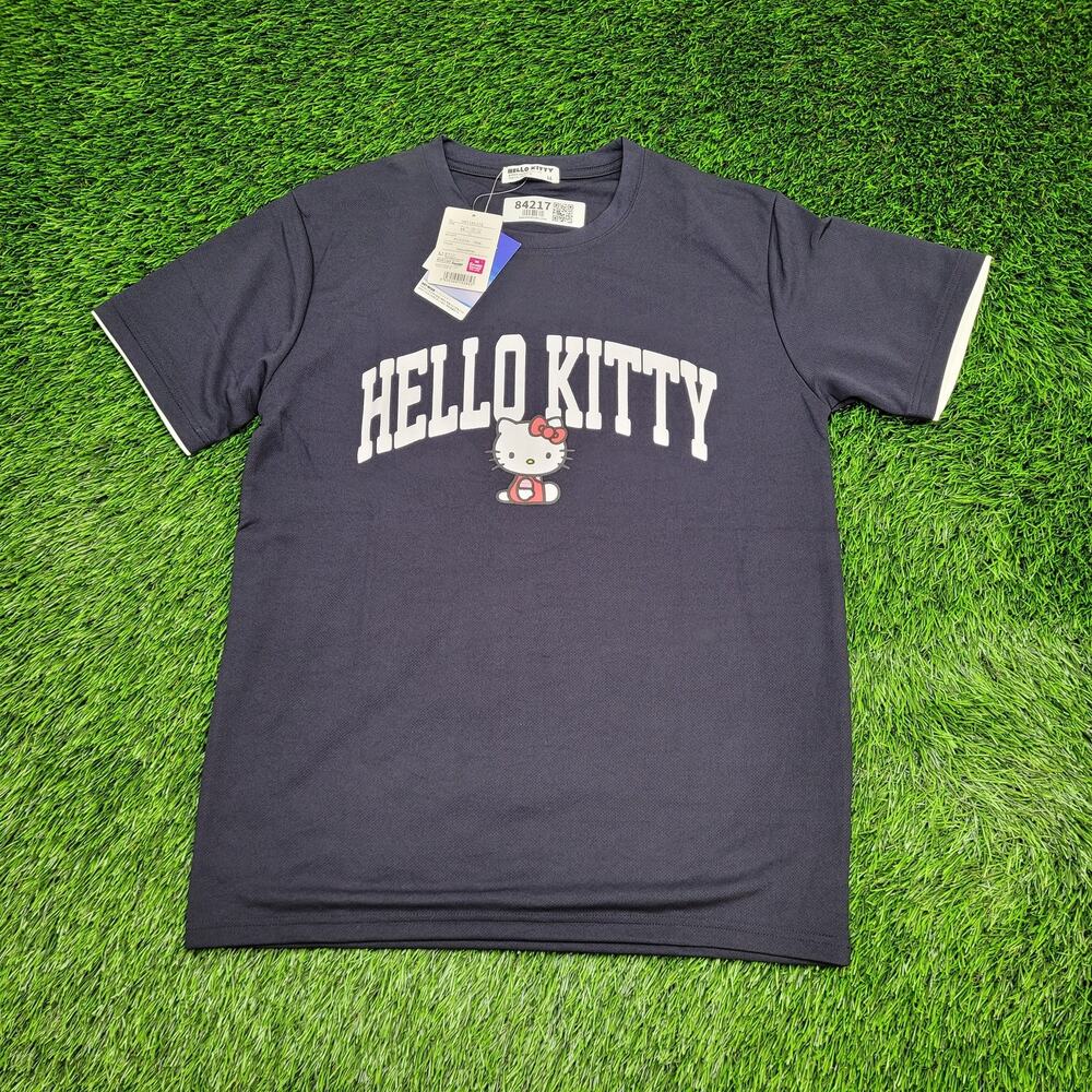 Hello-Kitty Sanrio Shirt Womens Large 20x27 Arch Spellout